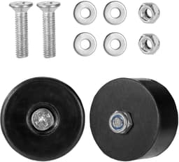 Jhubers Goods - Rubberen Voetjes- Voetjes - Rubber - Antislip - Dempend - Trillingsdempend - 2 Stuks- Geschikt voor Generatoren Hogedrukreinigers Luchtcompressoren- Zwart Rubber- Accessoires voor Apparaten met Trillingen. — thumbnail 5