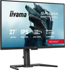iiyama G-Master GB2771UHSU-B1 Red Eagle - 27 inch - 4K - IPS - 144 Hz - Verstelbaar - HDR 400 - G-Sync Compatible — thumbnail 5