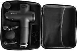 AJ-Sports Massage Gun - Massage Pistool - Massage Apparaat - 6 opzetstukken - Inclusief Koffer - Zwart - Draadloos - Krachtig — thumbnail 2