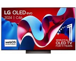 LG C4 OLED55C46LA - 55 inch - 4K OLED Evo - 2024 - Smart TV
