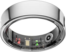 NOLATR Smart Ring LUX – Stappenteller & Hartslagmeter – Zilver – Maat 13 — thumbnail 1
