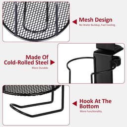 2 in 1 Bekerhouder met Hoofdtelefoon Hanger - 360 Swivel - Clip-on Tafel - Voor Bureau of Tafel - Genoeg om Koffiemokken, Waterflessen, Hoofdtelefoon - Bureau Cup Houder Klem — thumbnail 3