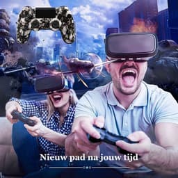 Namajunas - Draadloze Controller geschikt voor PS4/Pro/Slim/PC - Bluetooth gamepad - Geschikt voor Playstation 4 -Zes-assige sensor - LED-lichtbalk en touchscreen-functionaliteit - Audio Jack Input - Gaming Accesoires — thumbnail 4
