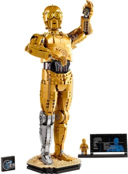 LEGO Star Wars - C-3PO Decoratie Bouwpakket met Droid Figuur - 75398 — thumbnail 9
