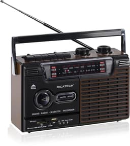 Ricatech PR95 Bluetooth Radio Cassette Recorder with USB/SD — thumbnail 1