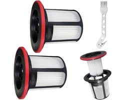 Filter - 2 Stuks - Geschikt voor Bosch Unlimited Serie 6 Accustofzuiger - Stofzuigerfilter - Vervangingsfilter - Stofzuiger Onderdeel