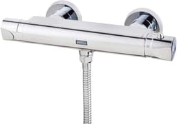 Moderne douchethermostaat met Fast-Fit-aansluitingen voor veilige temperatuurregulatie — thumbnail 1