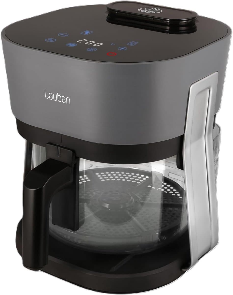 Heteluchtfriteuse met Stoomfunctie en Glazen Mand 4.5L — afbeelding 1