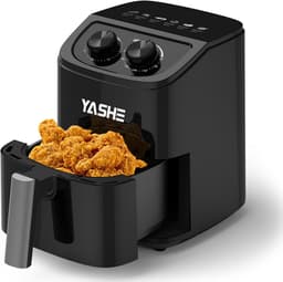 Heteluchtfriteuse met LED Touchscreen, 1500W, 6 Programma's, Instelbare Timer en Temperatuur — thumbnail 2