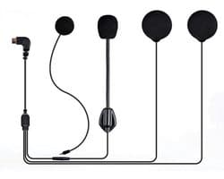 Motorhelm Communicatie Accessoires Set - Universele Headset Onderdelen voor Bluetooth Intercom