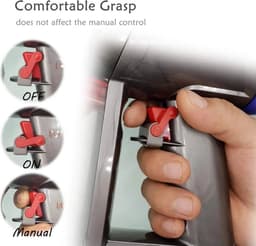 2-delige Aan/Uit Knop Klemmen - Geschikt voor Dyson V6 V7 V8 V10 V11 V15 (Absolute/Animal/Motorhead) Stofzuigers — thumbnail 2
