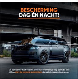 Dashcam - Dual Dashcam voor Auto - Voor en Achter - 1080P, 4-inch 2.5D IPS-schermFull HD - Parkeermodus - 170° wijdhoeklens Full HD-autocamera, nachtzicht, bewegingsdetectie en G-sensor — thumbnail 3