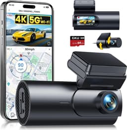 Quvo® Dashcam Voor En Achter - Dashcam - Parkeermonitor - Nachtzicht - Zwart- 3cm x 10cm x 4cm — thumbnail 1