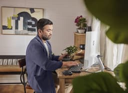 HP Series 5 27 inch FHD Monitor with Speakers - 527sa — thumbnail 3