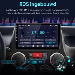 Awesafe 8-Core V1PRO 4+64GB Autoradio - Geschikt Voor Fiat Panda 2003 t/m 2012 - Draadloze Carplay Android Auto - Touchscreen - GPS Navigatie 4G WiFi - Bluetooth Radio - 2003 2004 2005 2006 2007 2008 2009 2010 2011 — thumbnail 3