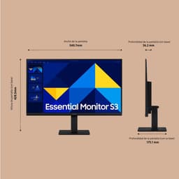 Monitor Samsung LS24D304GAUXEN Full HD 24" — thumbnail 5