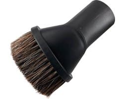 PARTS4® stofzuiger plumeau met natuurhaarborstel ø 35 mm | Incl. reduceer ringen naar ø 32 mm of ø 30 mm | Universeel: past bijna altijd op ronde buizen | O.a. geschikt voor AEG, Bosch, Electrolux, Miele, Nilfisk, Numatic, Rowenta, Samsung en meer