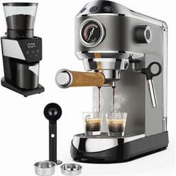 20 Bar Espressomachine met Melkopschuimer – Café‑kwaliteit koffie thuis — thumbnail 1