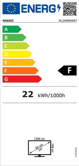 NIKKEI NL24MSMART - HD Ready 24 inch Smart mobile 12 V TV — thumbnail 2