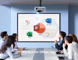 AFINTEK X01 Native Full HD Beamer - 1080p Mini Projector - 6500 Lumen - WiFi & Miracast - 4D Keystone - HDMI/USB - Projectie op Plafond & Wand - Wit — thumbnail 5