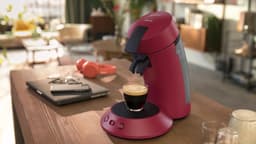 Philips Senseo Original Plus Koffiepadmachine CSA210/90 - Keuze uit 1 of 2 Kopjes - Instelbare Intensiteit - Automatische Uitschakeling - Rood — thumbnail 2