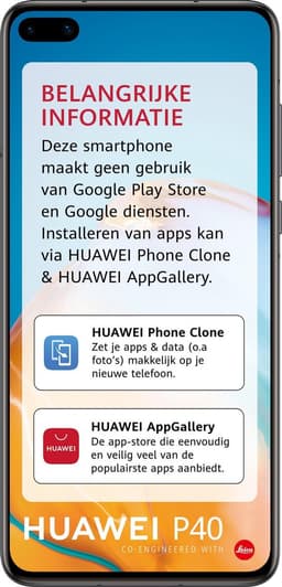 Huawei P40 - 5G - 128GB - Zwart — thumbnail 2