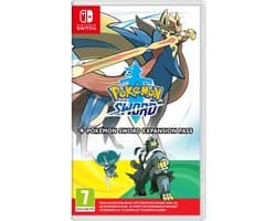 Pokemon Sword + Expansion Pass The Isle Or Armor + The Crown Tundra - Switch