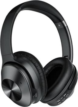Remax RB-600HB draadloze on-ear koptelefoon met noise cancelling-Zwart-koptelefoon — thumbnail 1