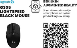 Logitech G305 Lightspeed - Draadloze Muis - Rechtshandig - Zwart — thumbnail 19