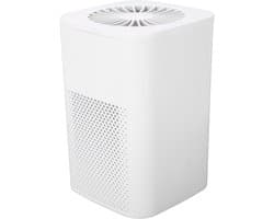 longziming -Ionische Luchtreiniger met HEPA-filter - Tegen Stof, Sigarettenrook, Pollen en Geuren - Fluisterstil - Compact Model voor Slaapkamer of Bureau - Wit