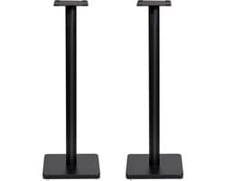 Verstelbare Vloerstandaards voor Boekenplank- en Surround Speakers - Solide Constructie & Kabelbeheer