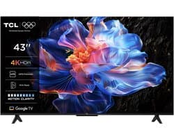 TCL 43V6C - 43 inch - 4K LED - 2025 - Buitenlands model