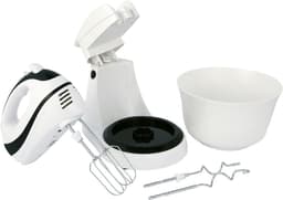 RWB® Mixer met Mengkom - Keuken Mixer - Mix Machine - Wit - ‎20 x 27 x 19 cm — thumbnail 5