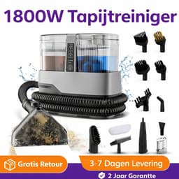 Tapijtreiniger – Bekledingreiniger – Bank en Auto – 1800W – 17KPa — thumbnail 2