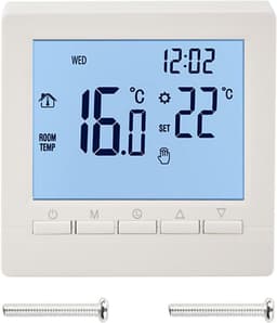 Programmeerbare Digitale Kamerthermostaat met LCD-Display en Weekprogramma — thumbnail 1