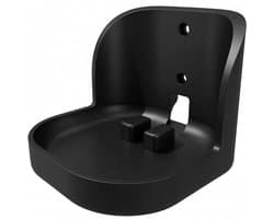 muurbeugel geschikt voor sonos one - inclusief plugs en schroeven - kleur zwart