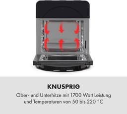 Luchtverwarming Frituurpan 14 L, 1700W, 16 Programma's, Digitale Display, Thermostaat 50-220°C, Timer, Gezond Koken — thumbnail 4
