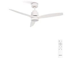 CREATE - Stille plafondventilator van 40 W met technische ABS-bladen, verkrijgbaar in verschillende maten - M - Met licht - Afstandsbediening - WIND STYLANCE