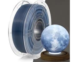 3D Printer Filament - PETG Materiaal - Hoge Snelheid Printen - Hoge Maalnauwkeurigheid - 1.75mm 1kg - Indigo Wit