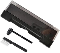 3 Delige Platenreinigingsborstel - Platenborstel + Naaldborstel – Schoonmaakset voor vinylplaten – Vinylplatenborstel - Soft Brush Record Brush - LOUZIR — thumbnail 4
