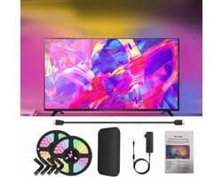 TV LED Verlichting - Slimme Lichtstrip - Film Gaming Muziek - HDMI Sync Box - 42-158 inch - Multi kleuren