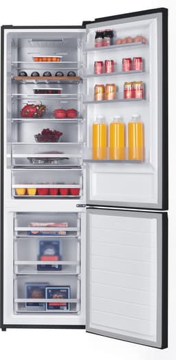 BONN388-NFD-040ADG - Koelvriescombinatie - Zuinig A-Label - 201 cm Hoog - Display - Fast Freeze - Multiflow - 5 Jaar Garantie - 377L - No Frost - Dark Grey — thumbnail 12