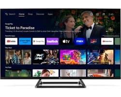 32 Inch Smart TV met Android TV, Google Cast en HDMI poorten