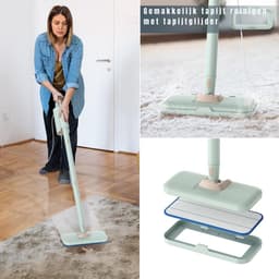 DYNA® Stoomreiniger vloer - Stoomreiniger - Stoomreinigers - Groen - ‎‎110cm x 30cm x 14 cm — thumbnail 2