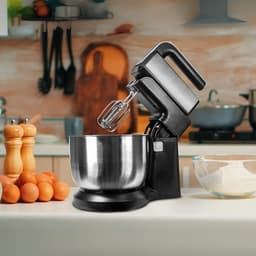 DYNA® Mixer met mengkom - Mixer - Mixer met mengkom keukenmachine - ‎Zwart - ‎32cm x 23cm x 23 cm; 2.59 kg — thumbnail 2