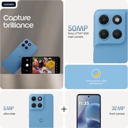 Motorola Moto G17 - 128GB - Lichtblauw — thumbnail 3