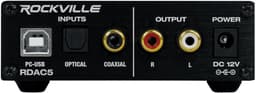 DAC Digitaal naar Analoog Converter met USB, Optisch en Hoofdtelefoonversterker — thumbnail 4