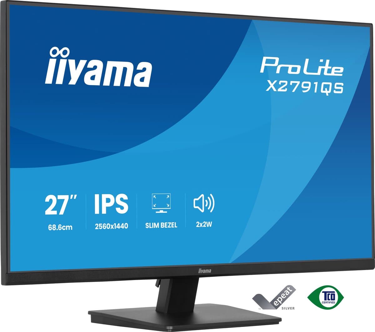 iiyama ProLite X2791QS-B1 - 27 inch - QHD - IPS — afbeelding 1