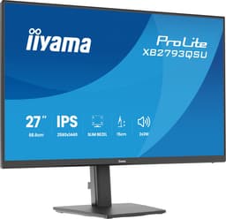 iiyama ProLite XB2793QSU-B1 - 27 inch - QHD - IPS - USB-Hub (2x) - verstelbaar — thumbnail 2