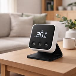 Standaard geschikt voor Tado Thermostaat en Temperatuursensor - Thermostaathouder - Zwart — thumbnail 3